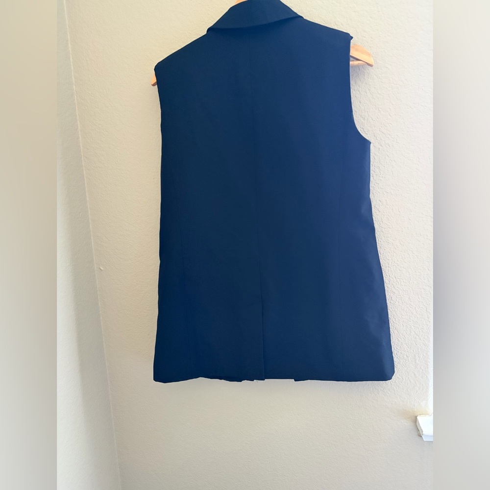 INC International Concepts Black Vest - Picture 2 of 3